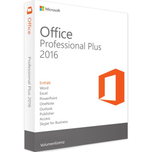 Microsoft Office 2016 Professional Plus Volume License | Terminal server | Windows