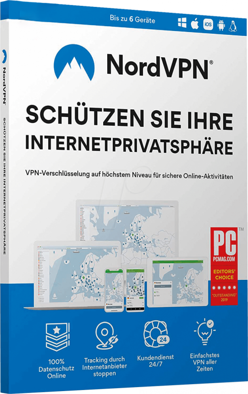 NordVPN Standard | For 6 devices