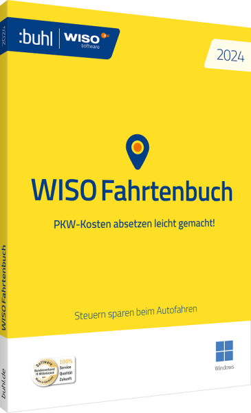 WISO Fahrtenbuch 2024 | for Windows