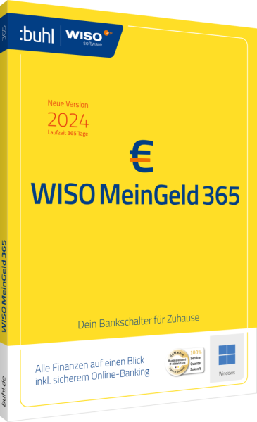 WISO Mein Geld 365 | for Windows