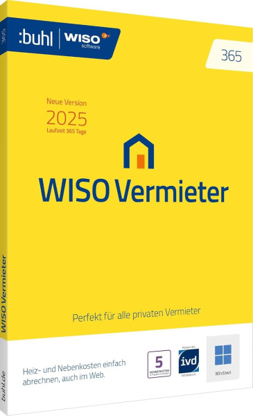 WISO Vermieter 365 | for Windows